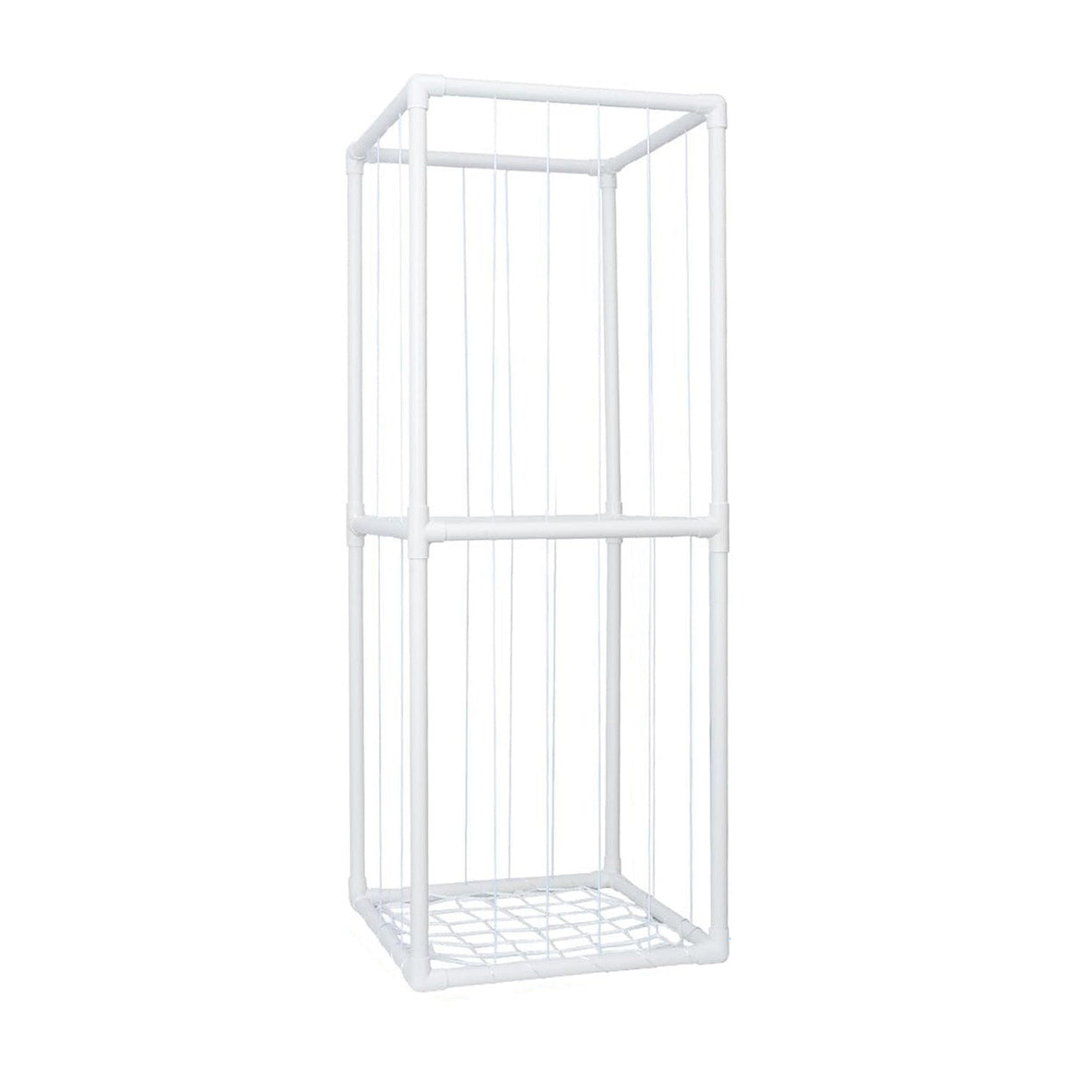 Stuffed Animal Storage PVC Plush Organizer Shelf Plush Stuffed Animal Holder Standing Kids Toy Storage Cage with Elastic Band for Nursery Play Room Be
