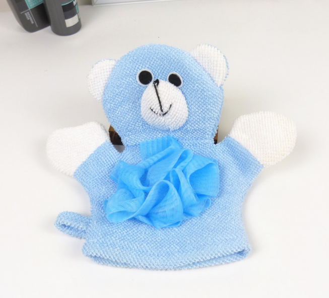 2 Pcs Cute Children Baby Shower Bathing Bath Towel 5 Colors Animals Style Shower Wash Cloth Towels