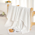 Elinfant 4-Piece Set – Soft Muslin Baby Burp Cloths & Drool Bibs, 60x60cm Comfortable Baby Scarf Blanket