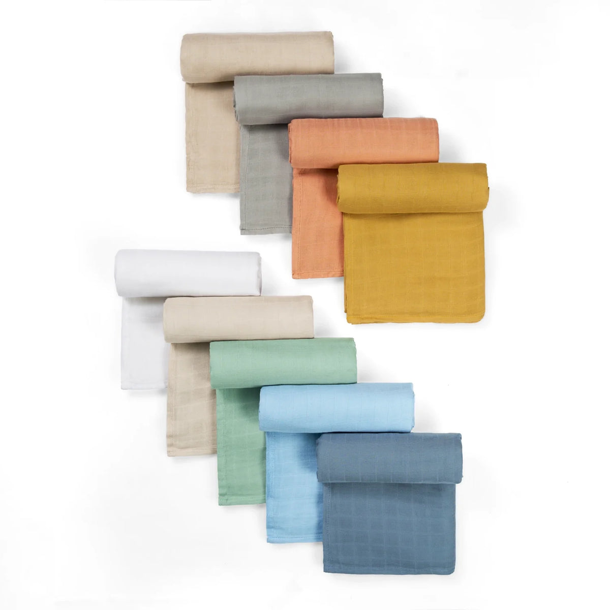 Baby Muslin Swaddle Blanket in Cream