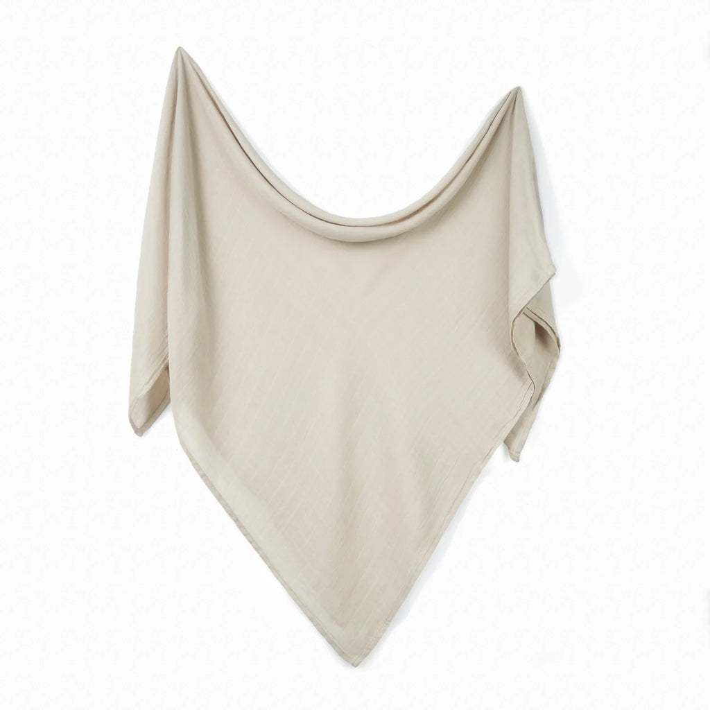 Baby Muslin Swaddle Blanket in Cream