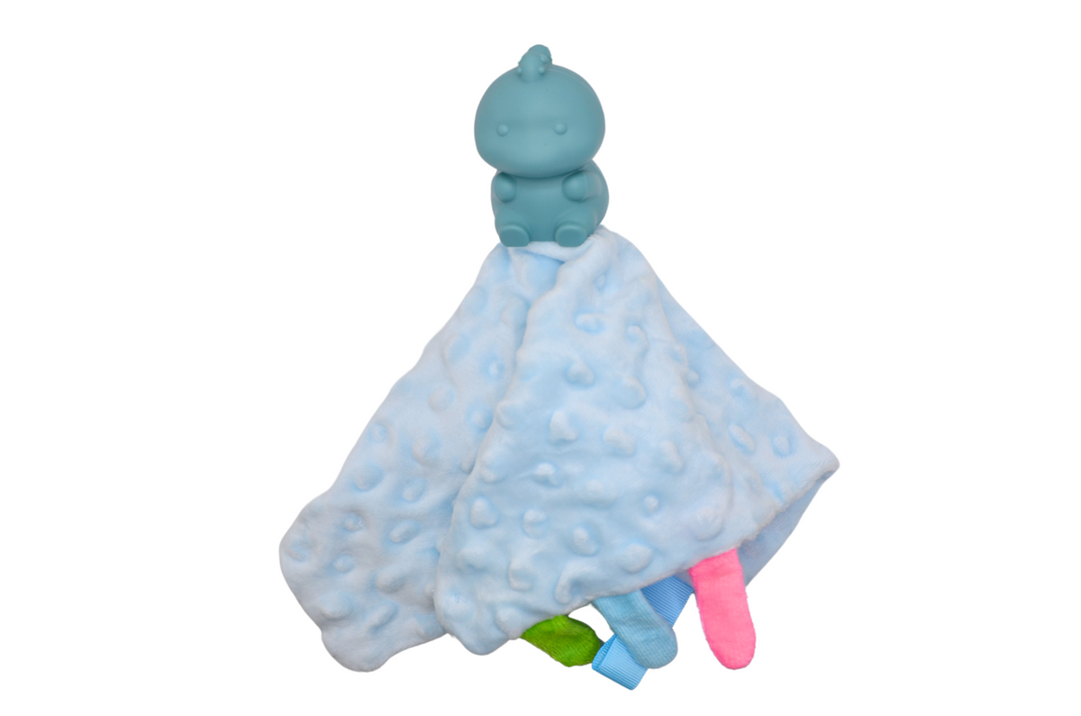 Dino Blanket Buddy // Blue