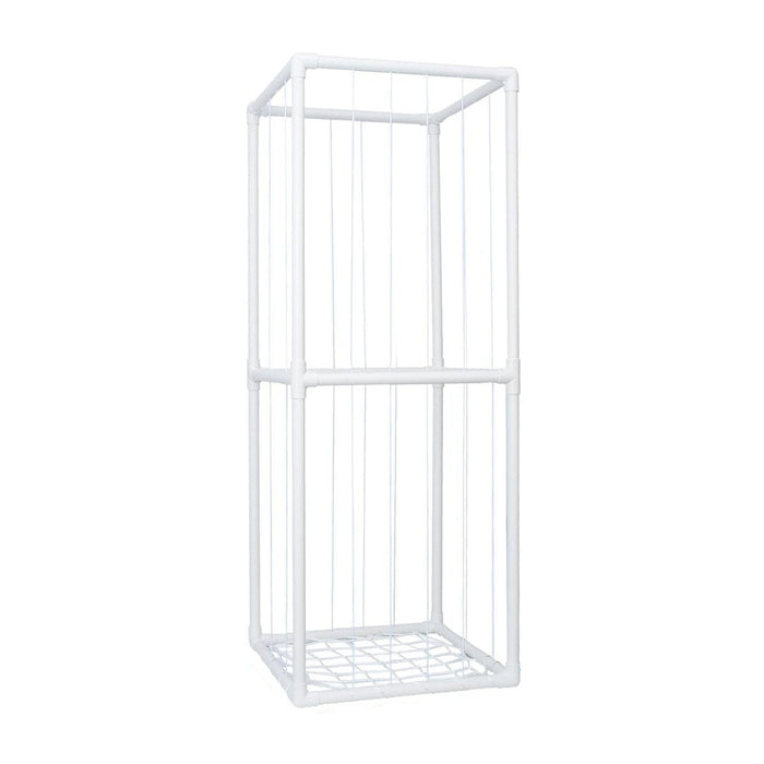 Stuffed Animal Storage PVC Plush Organizer Shelf Plush Stuffed Animal Holder Standing Kids Toy Storage Cage with Elastic Band for Nursery Play Room Be