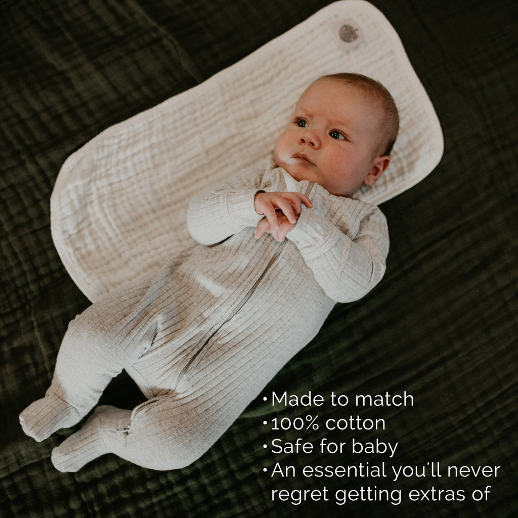 Estes Set - Muslin Burp Cloths (4 Pack)